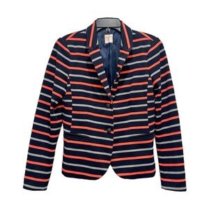 GAP Navy and Red Striped Blazer